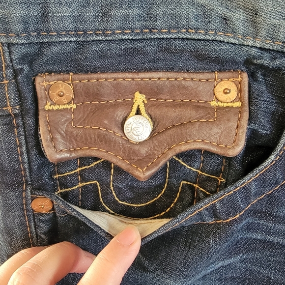 True Religion Men's BILLY SUPER T Jeans SZ 38 - Picture 5 of 11